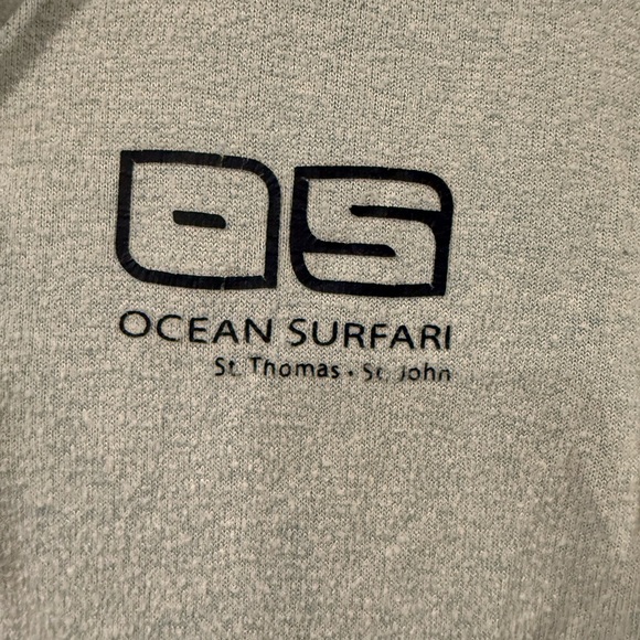 Ocean Safari Zip Hoodie- light blue - Picture 3 of 5